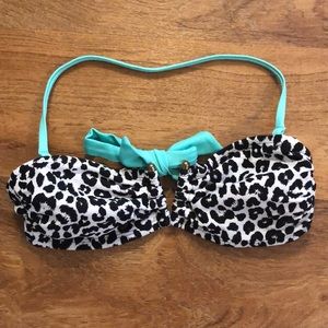 Xhilaration Strapless Swim Top